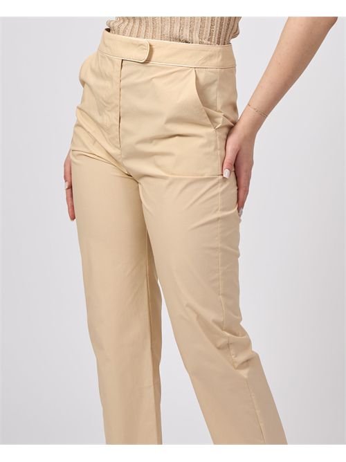 Pantaloni donna Patrizia Pepe a sigaretta in misto cotone PATRIZIA PEPE | 2P1695-A570B822